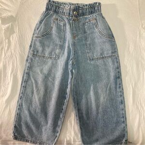 Zara toddler culotte light blue jeans in size 3-4 years